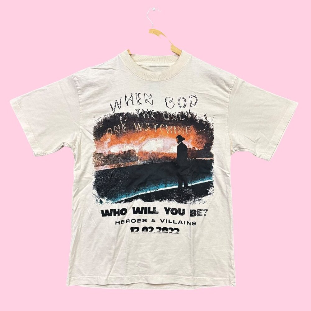 Metro Boomin Heroes and Villains Album Hip-Hop Tee M